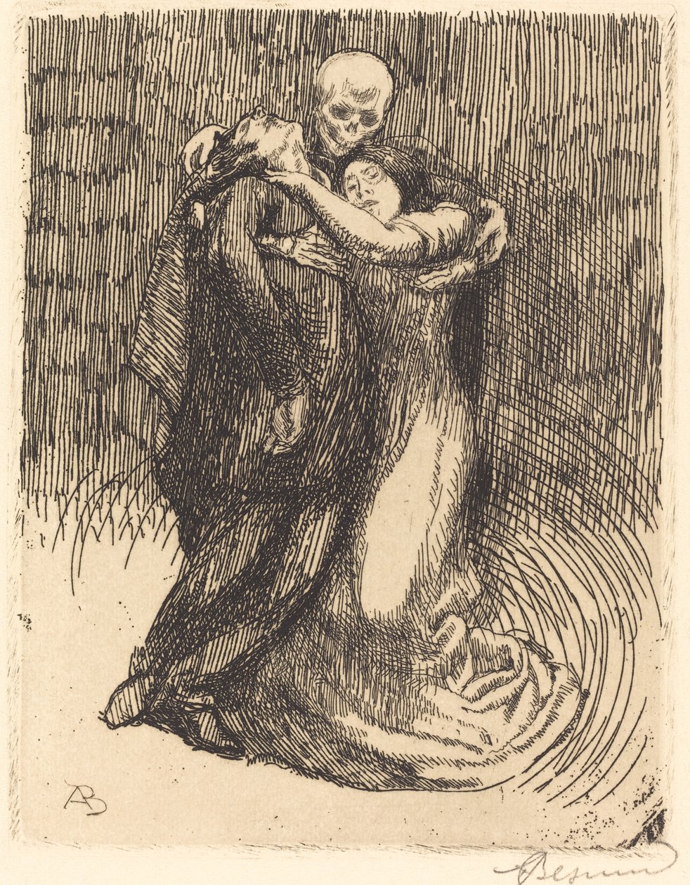 Láska zasvěcená Ona zasvěcuje lásku, 1900. od Paul Albert Besnard