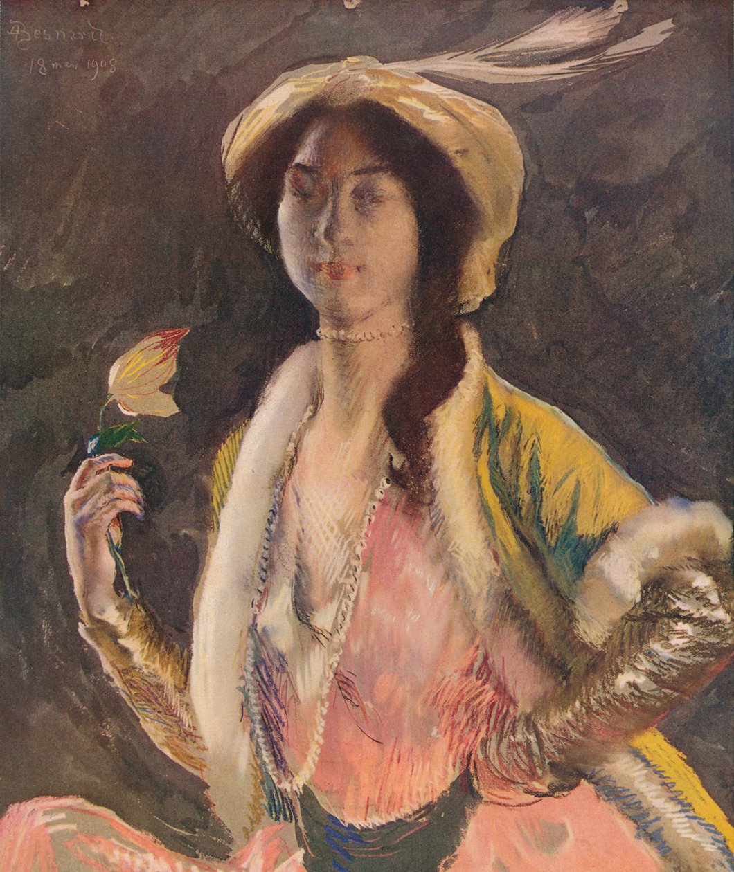 Portrét slečny B, 1908, c1932 od Paul Albert Besnard