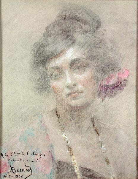 Portrét ženy od Paul Albert Besnard