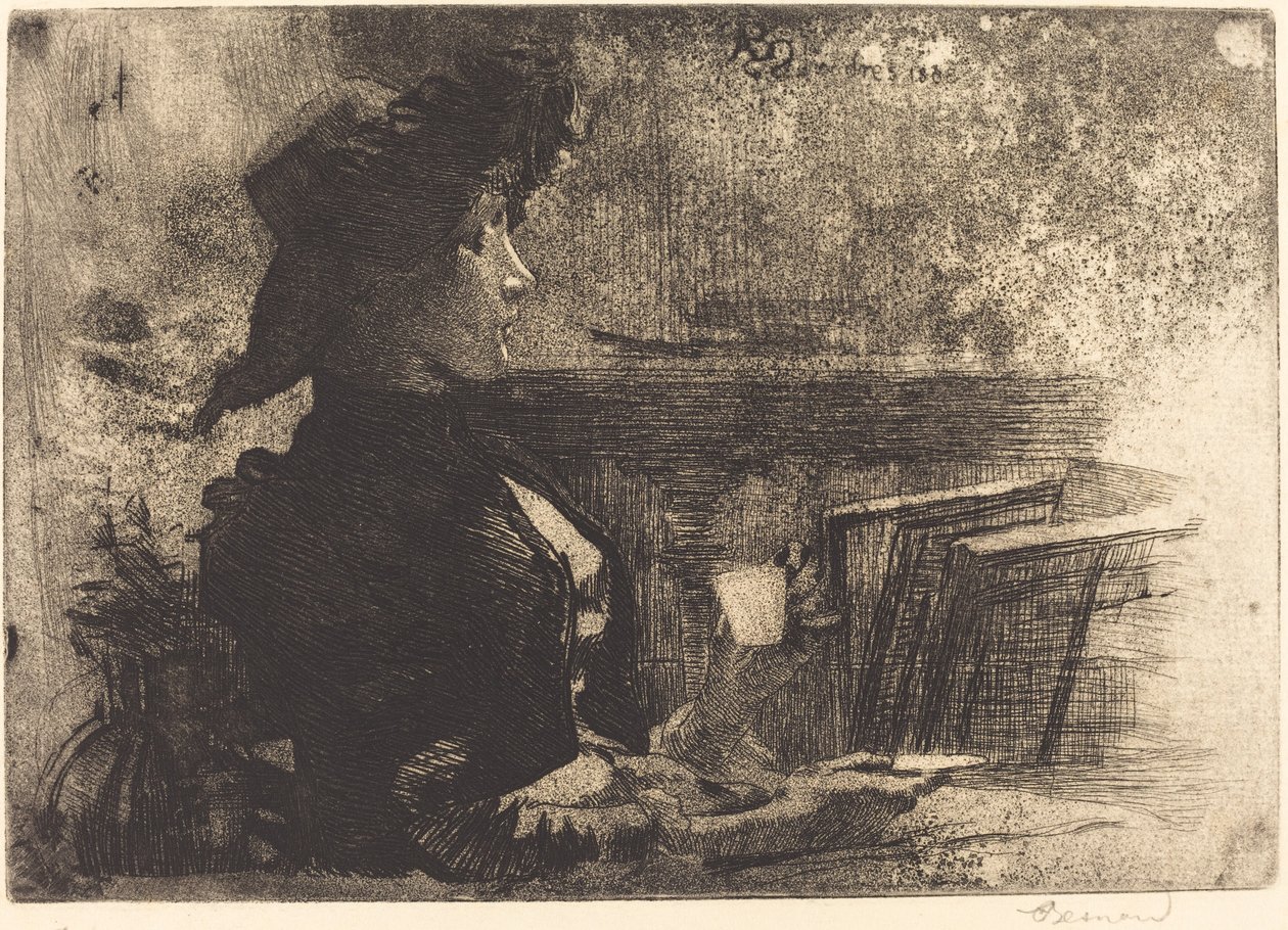 Šálek čaje, 1883. od Paul Albert Besnard