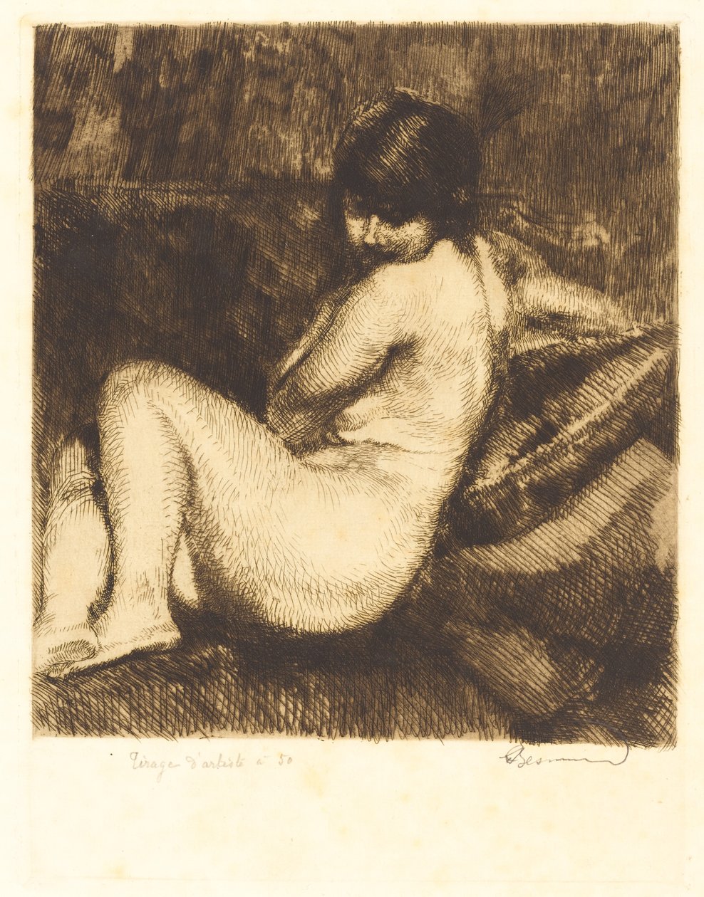 Opeřený turban Opeřený turban, 1901. od Paul Albert Besnard