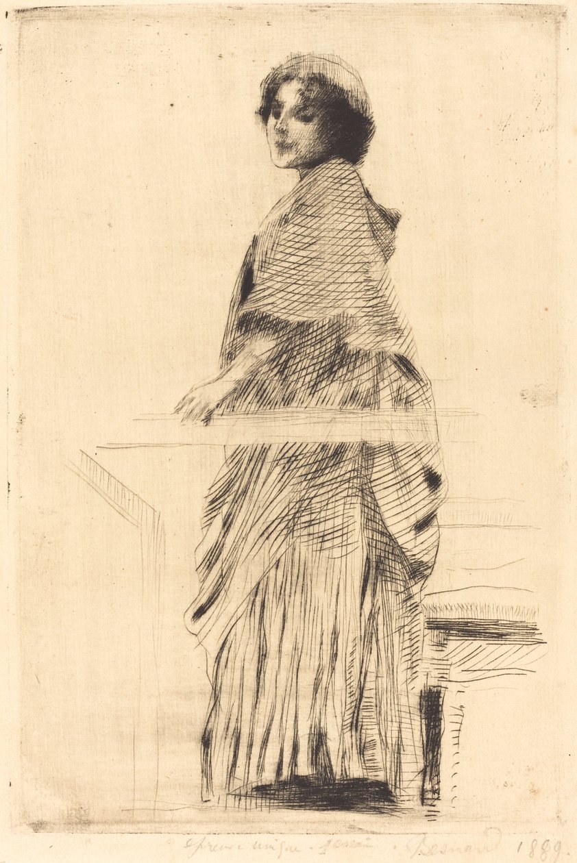 Žena v mysu Žena v mysu, 1889. od Paul Albert Besnard