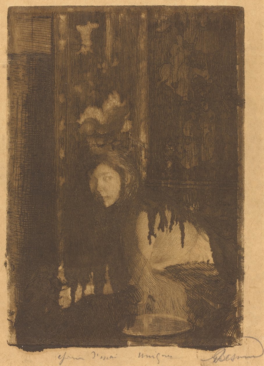 Žena s vázou La femme au vase, 1894. od Paul Albert Besnard