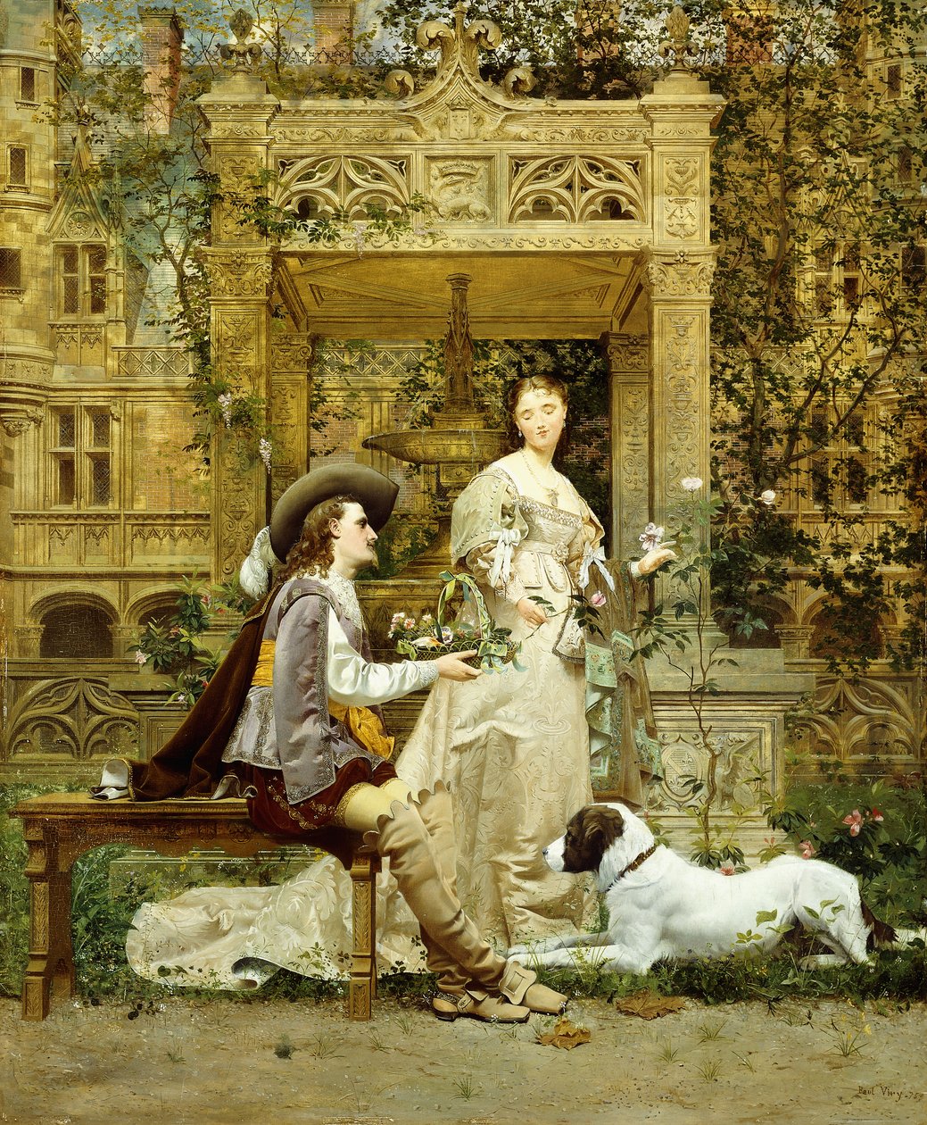 Návrh, 1876 od Paul Alphonse Viry