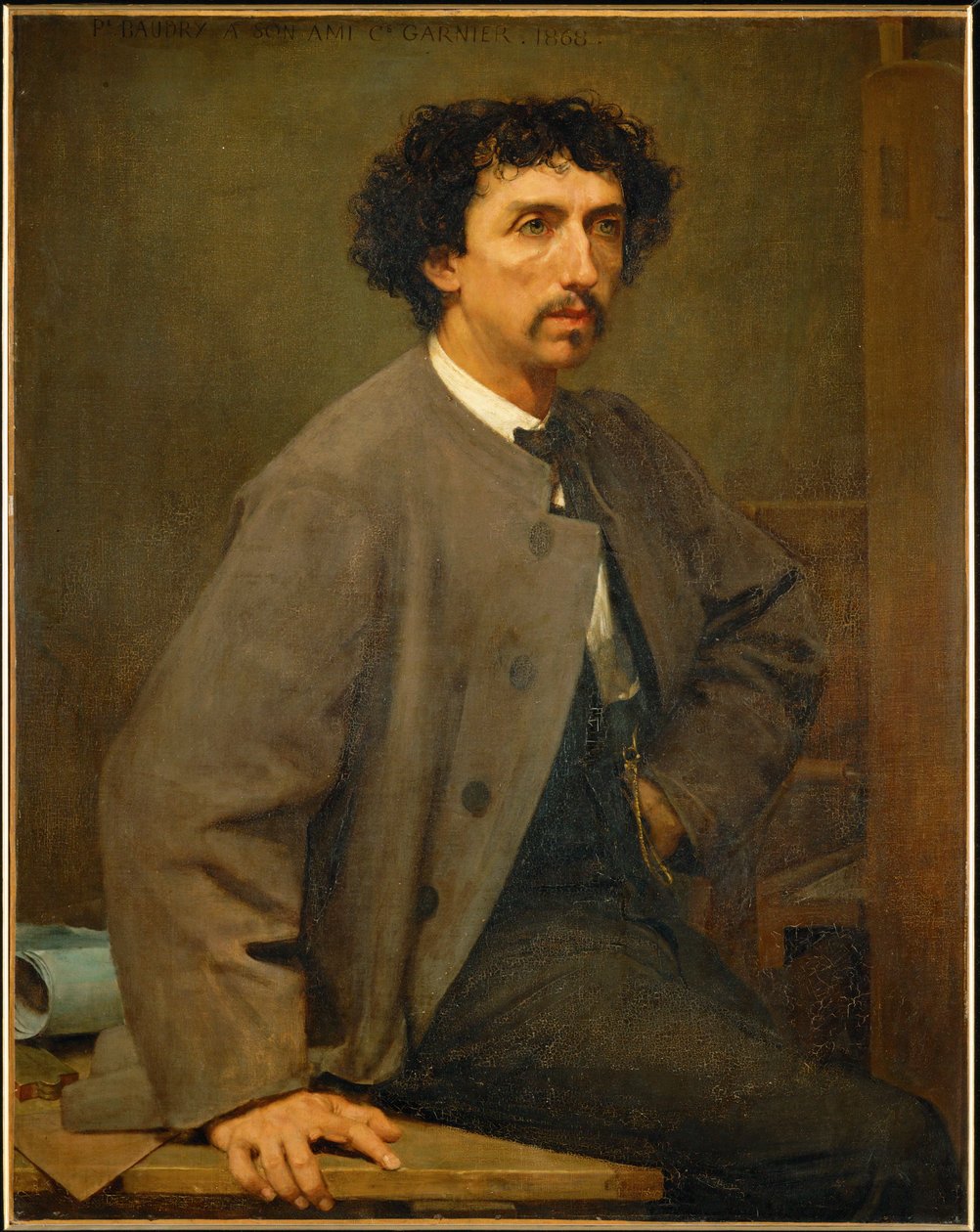 Charles Garnier (malba na plátně) od Paul Baudry