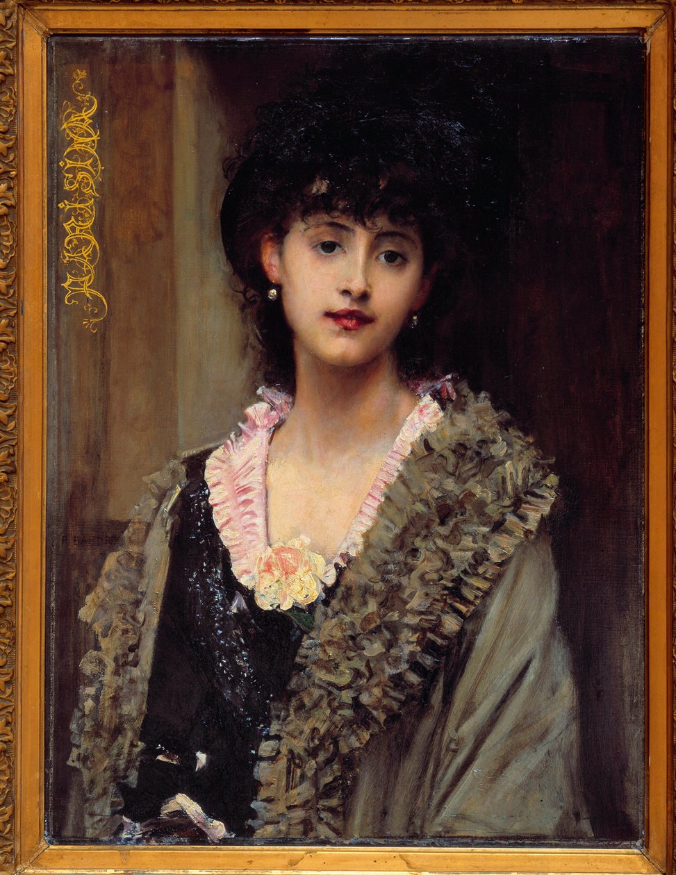 Parisina. Obraz Paula Baudryho (1828-1885) od Paul Baudry