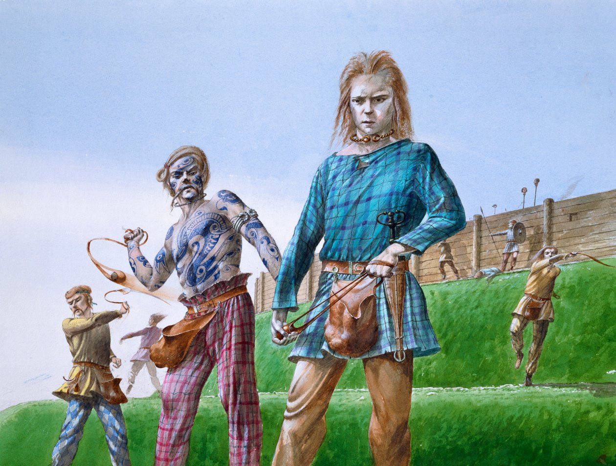 Domorodci z doby železné, 5. století před naším letopočtem, 1990-2010 od Paul Birkbeck