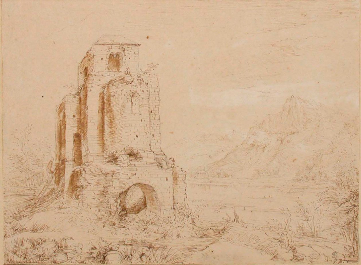 Krajina plná ruin od Paul Bril