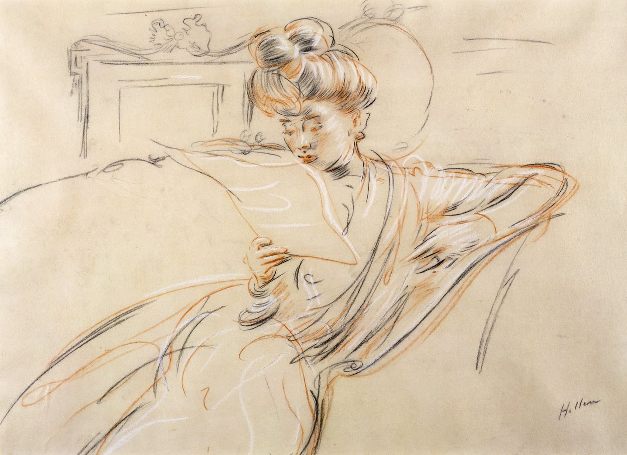 Madame Helleu Readingová, od Paul Cesar Helleu