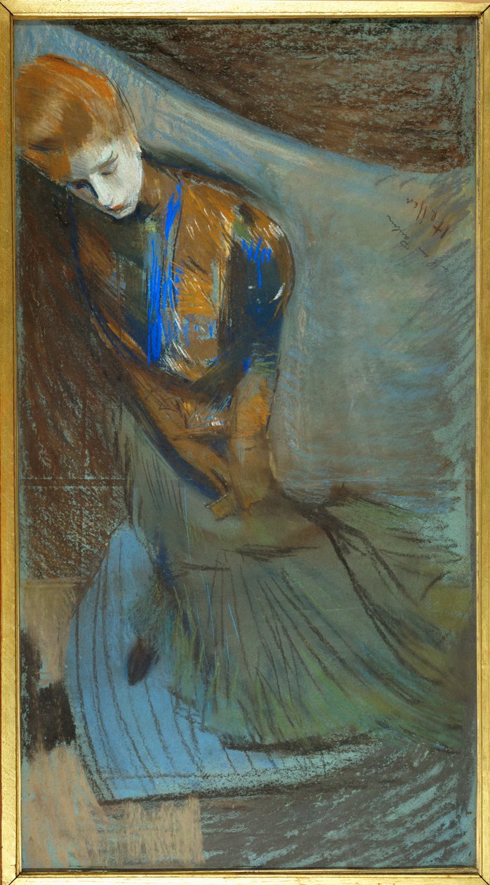 Paní Helleuová odpočívá od Paul Cesar Helleu