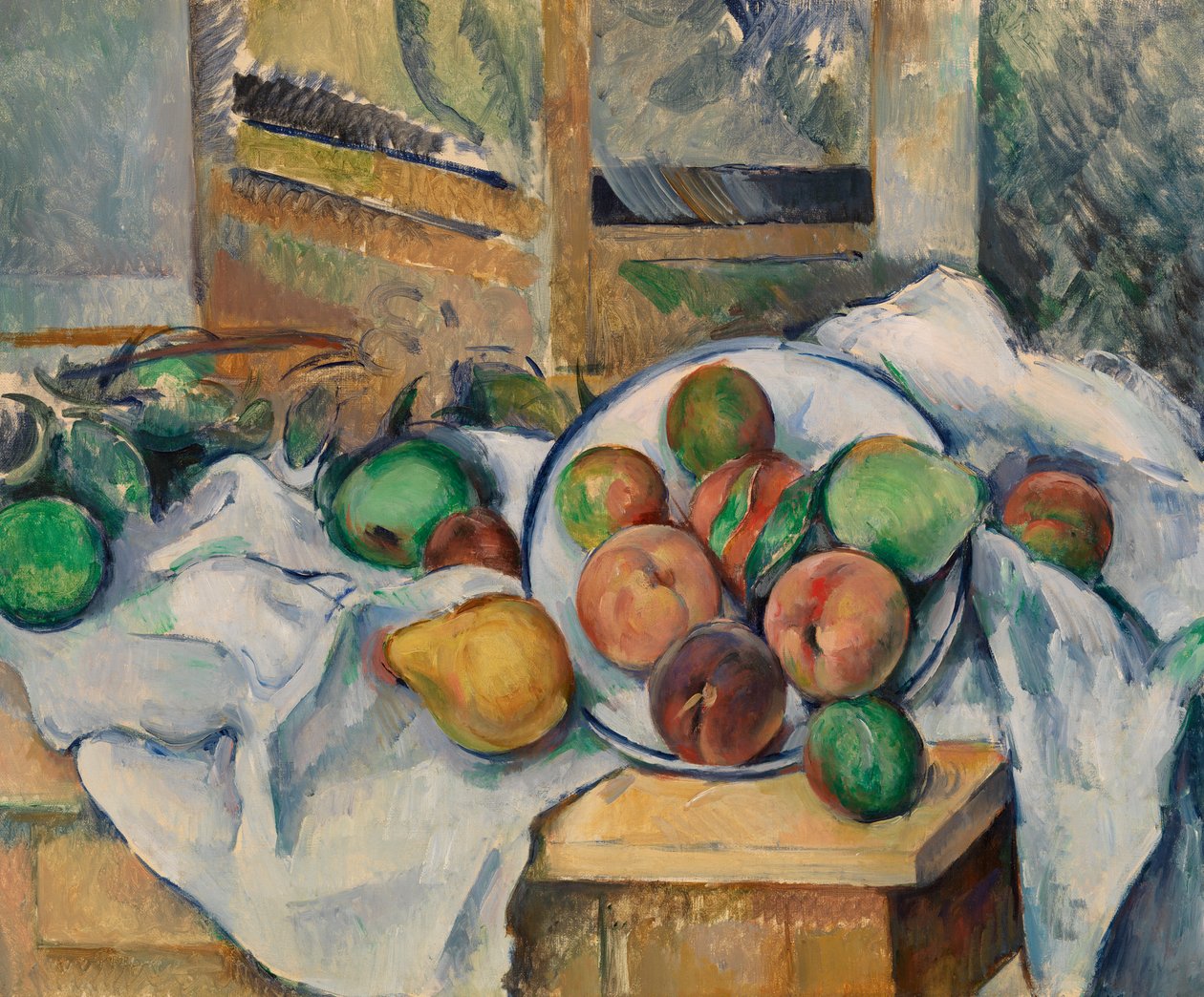 A Table Corner, cca 1895 (olej na plátně) od Paul Cézanne