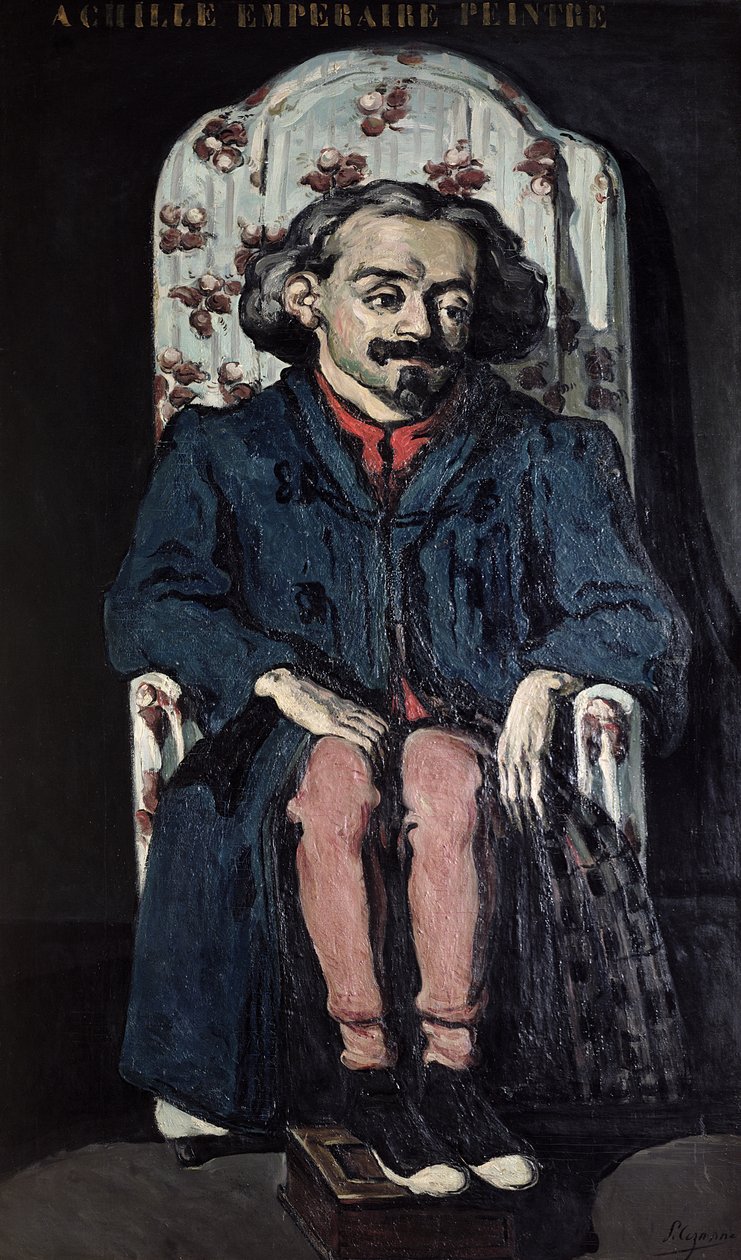 Achille Emperaire (1829-98) kolem roku 1868 (olej na plátně) od Paul Cézanne