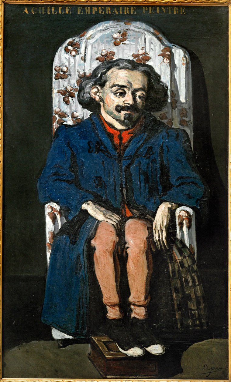 Achille Emperaire (olej na plátně) od Paul Cezanne