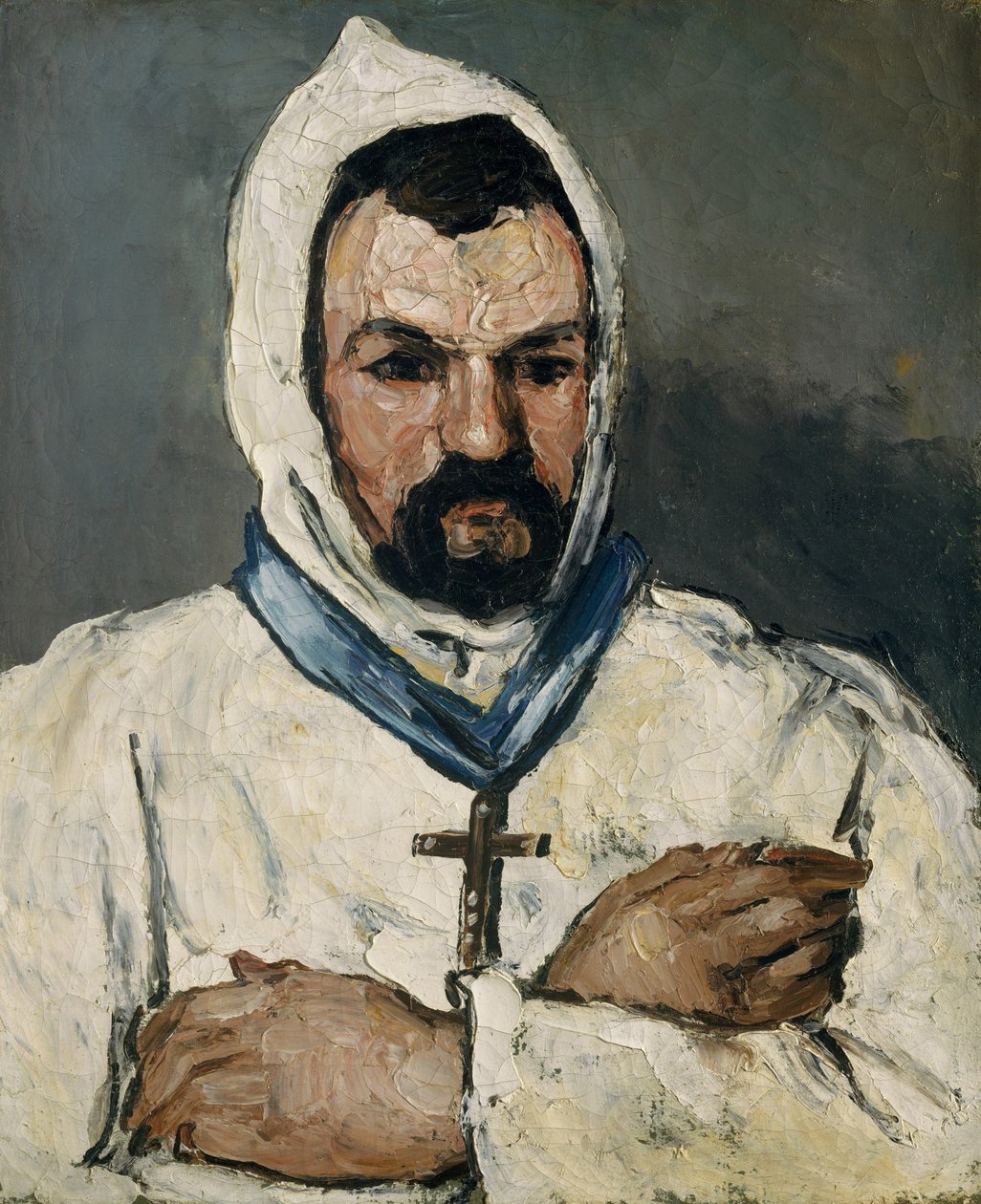 Antoine Dominique Sauveur Aubert, strýc umělce, jako mnich od Paul Cézanne