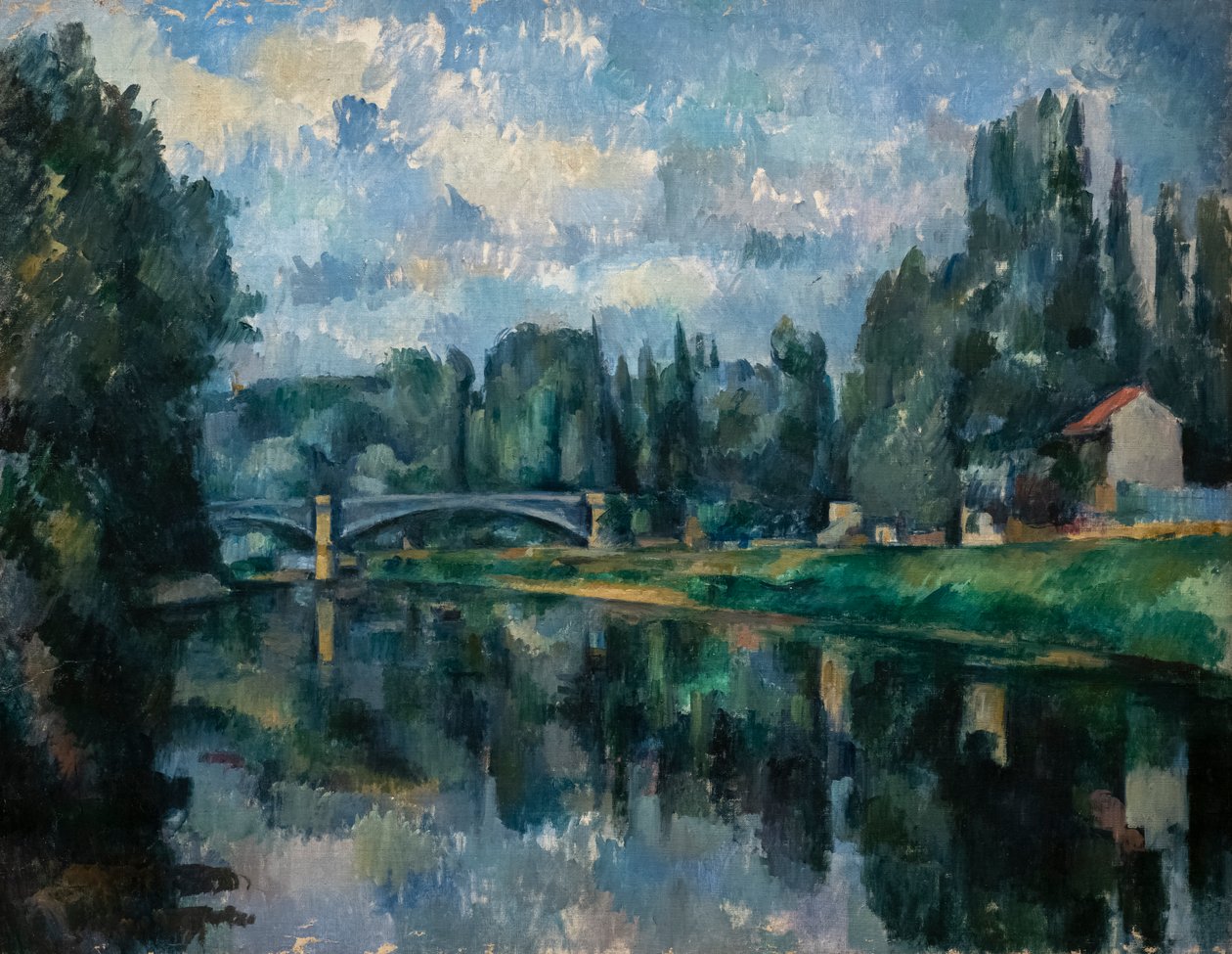 Banks of the Marne od Paul Cézanne