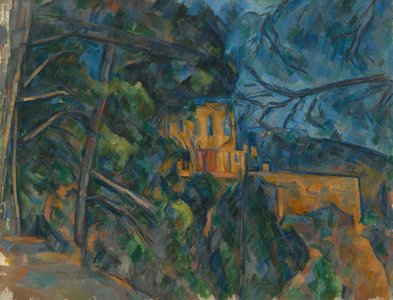 Château Noir od Paul Cézanne