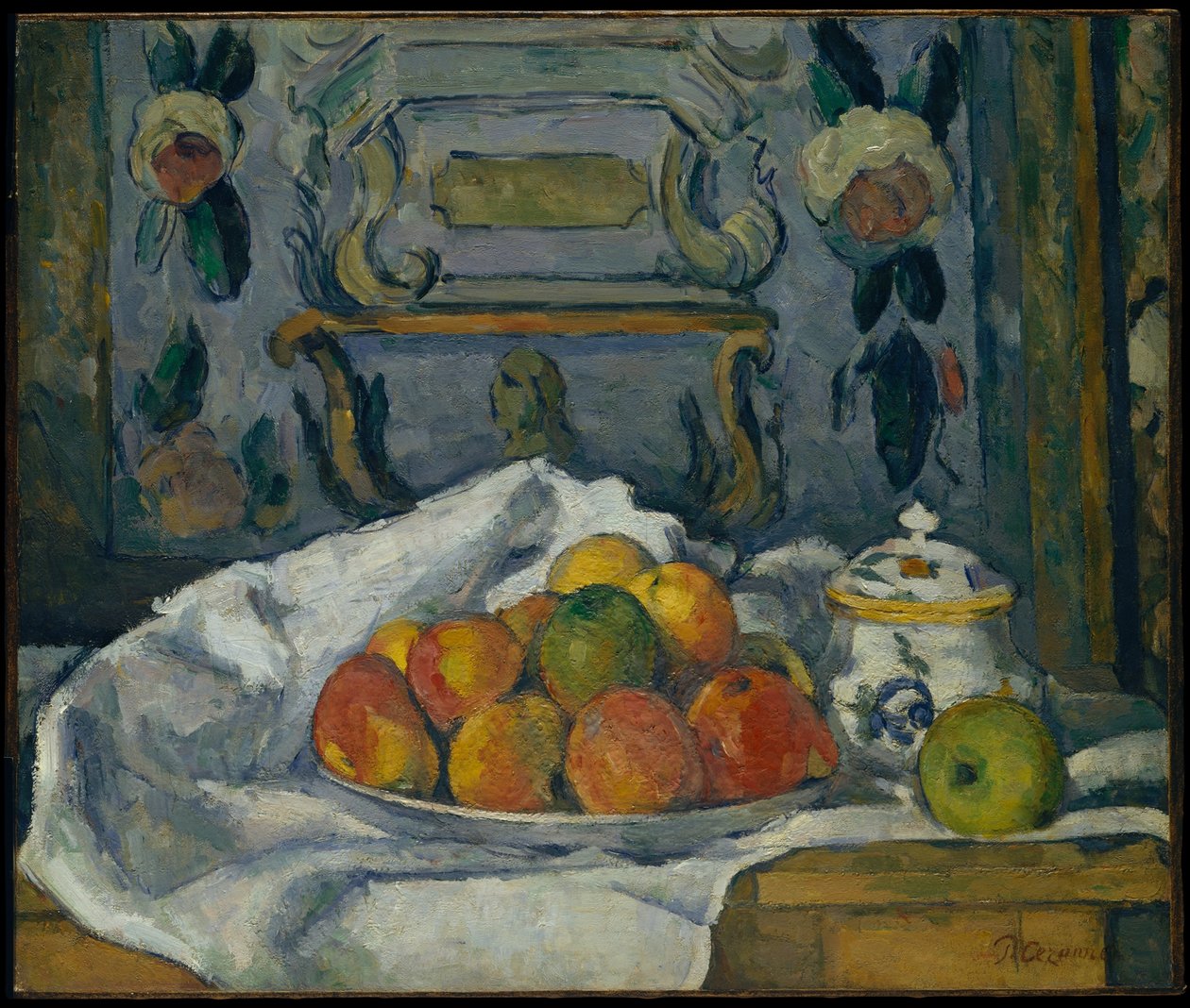 Mísa jablek od Paul Cézanne