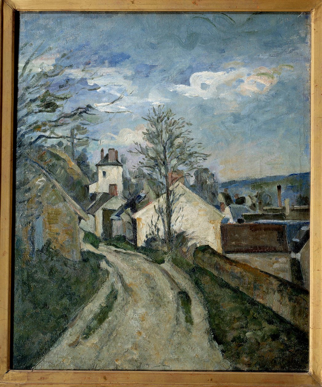 Dům doktora Gacheta v Auvers. Obraz Paul Cezanne (1839-1906) od Paul Cézanne