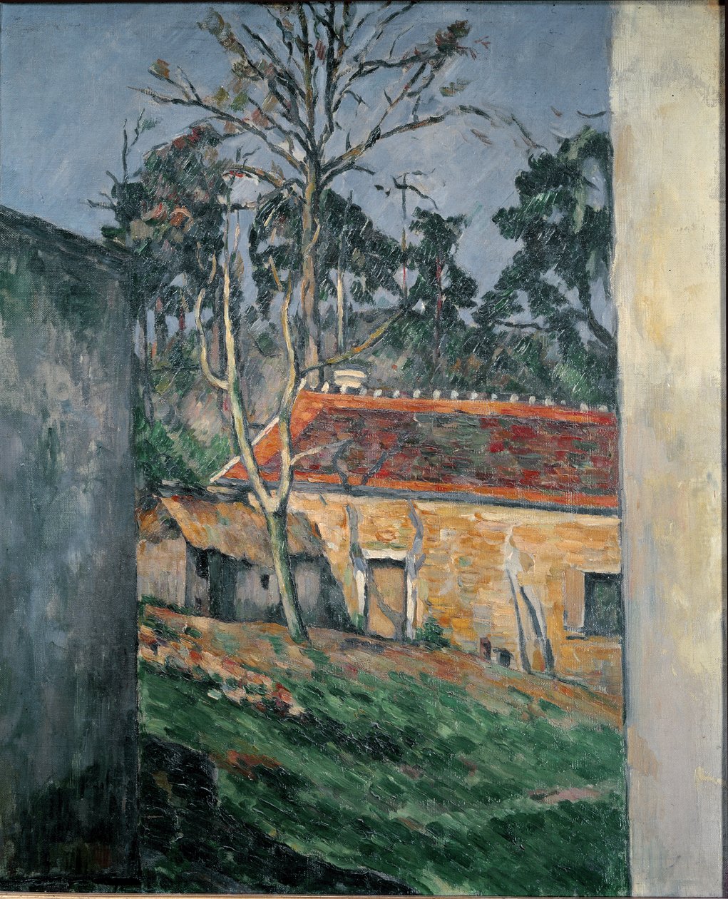 Statek v Auvers - olej na plátně od Paul Cézanne
