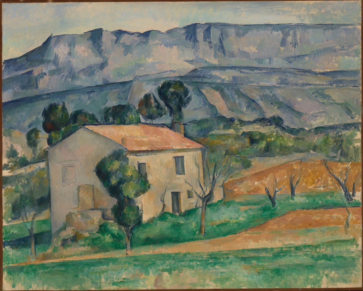 Dům v Provence od Paul Cézanne
