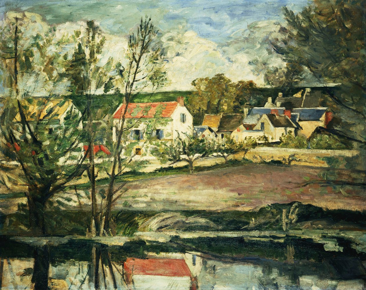 V údolí Oise; V údolí Oise od Paul Cézanne