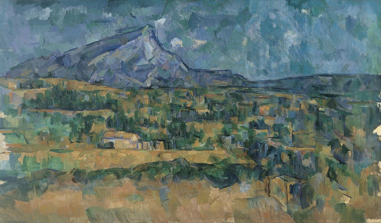 Mont Sainte-Victoire, kolem 1902-06 (olej na plátně) od Paul Cézanne