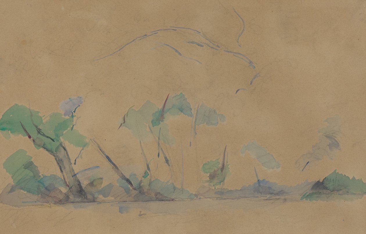 Hora Sainte-Victoire [přední strana] od Paul Cézanne