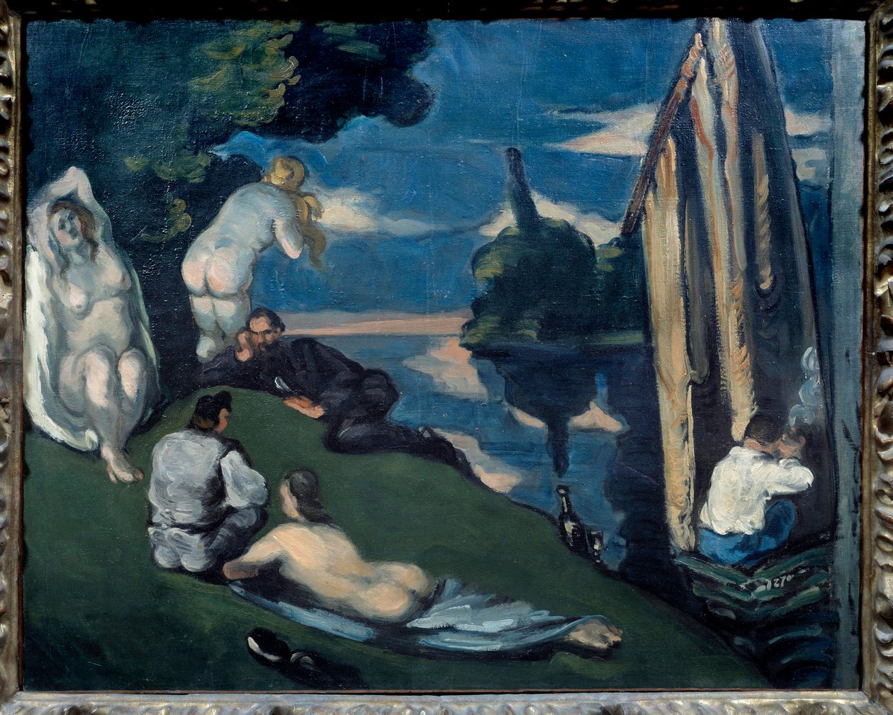 Pastorační neboli idylka od Paul Cézanne