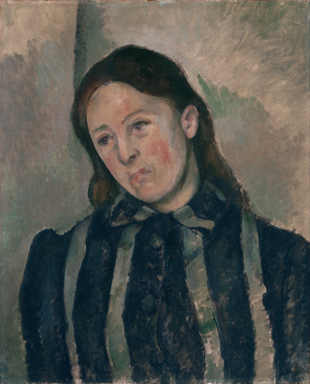 Portrét Madame Cézanne od Paul Cézanne