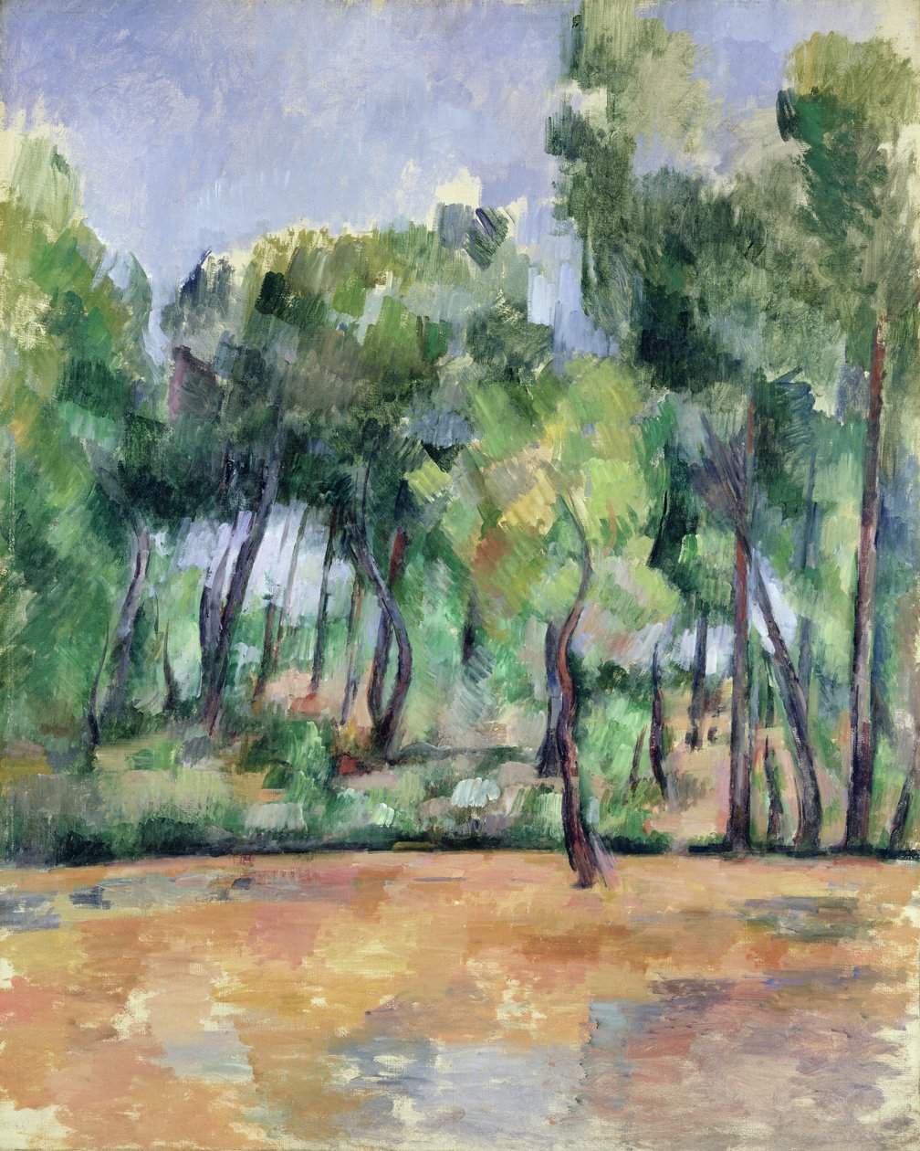 Provensálská krajina (olej na plátně) od Paul Cézanne