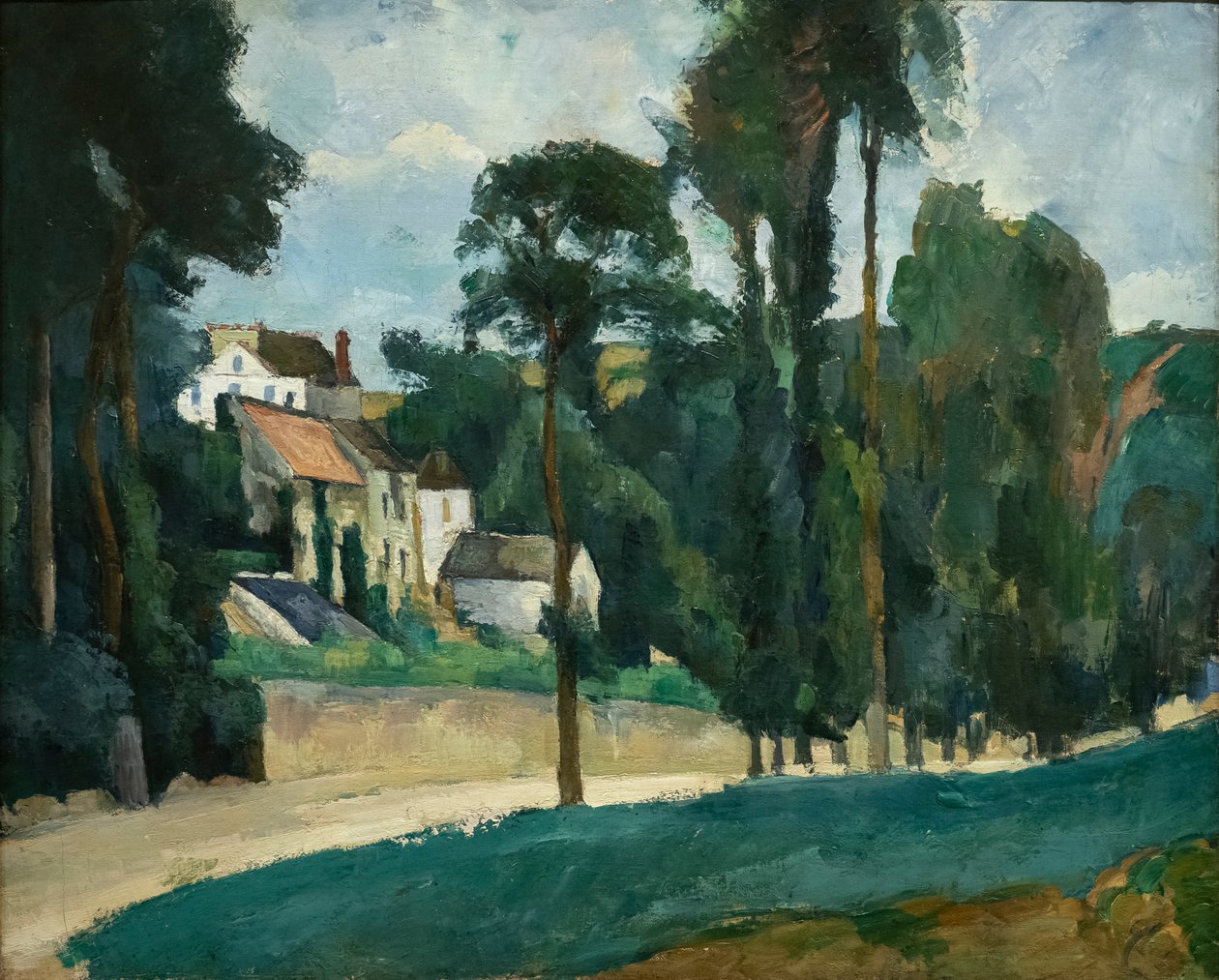 Silnice v Pontoise (Clos des Mathurins) od Paul Cézanne