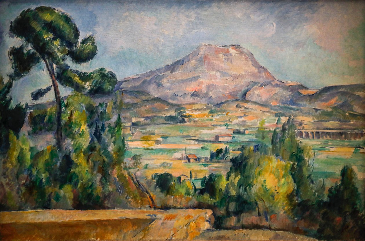 Hora Sainte-Victoire 1890 (olej na plátně) od Paul Cézanne