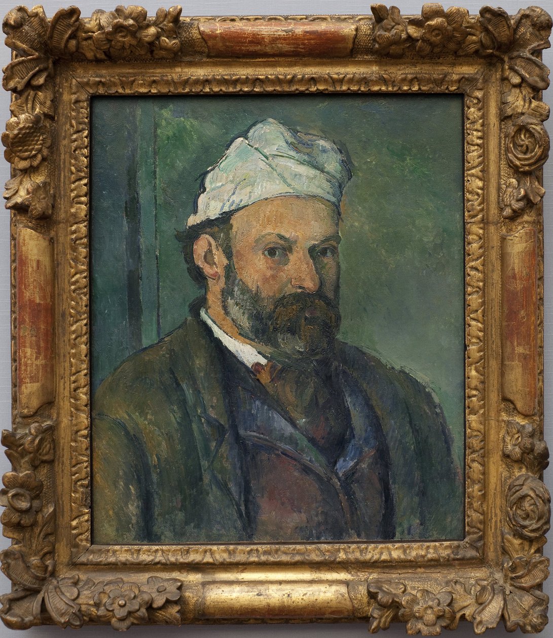Autoportrét. Malba Paula Cezanna (1839-1906), olej na plátně kolem roku 1880. Francouzské umění od Paul Cézanne