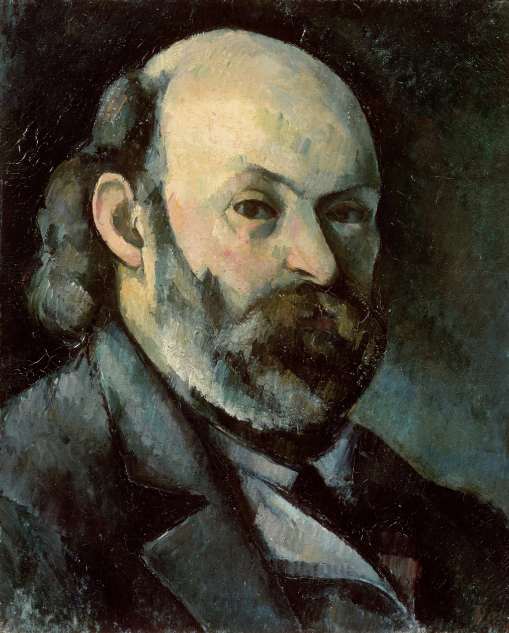 Autoportrét, cca 1879-85 (olej na plátně) od Paul Cézanne