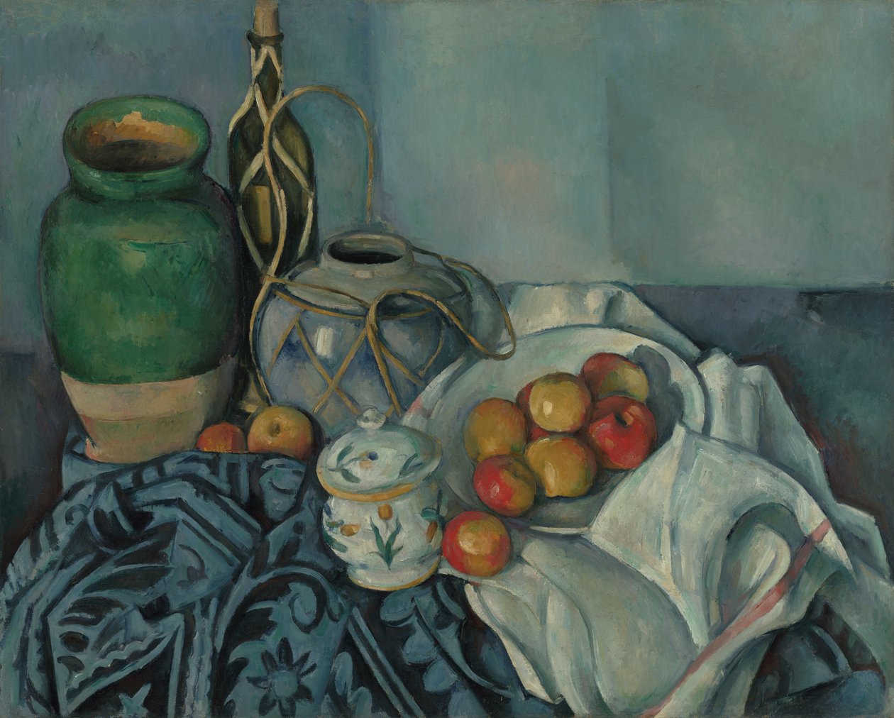 Zátiší s jablky, kolem 1893-94 (olej na plátně) od Paul Cézanne