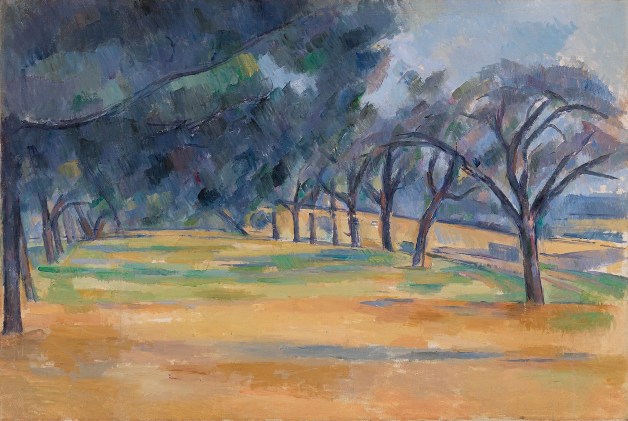 Alley at Marines od Paul Cézanne