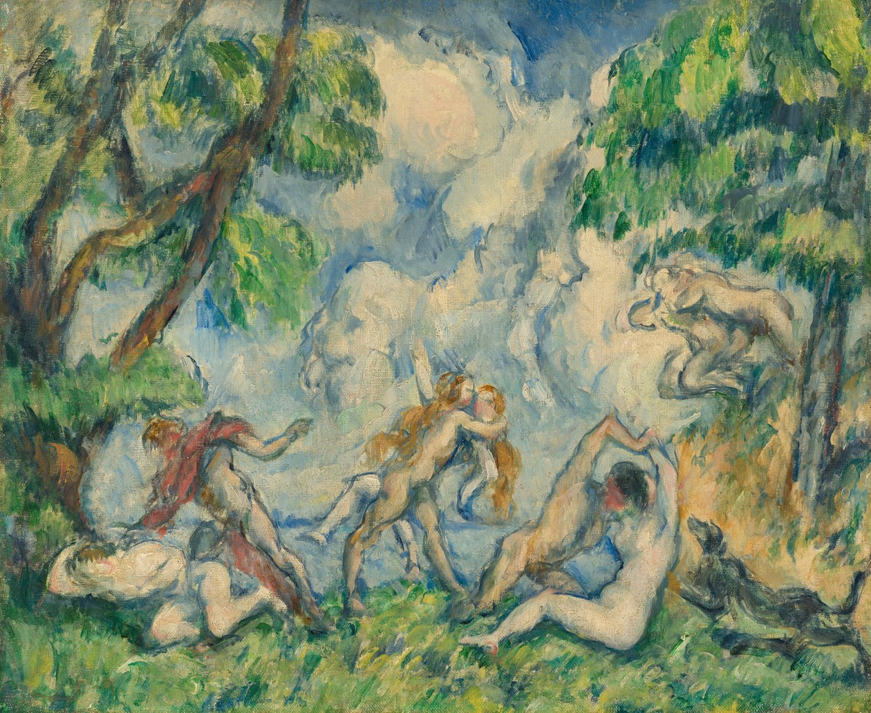 Bitva o lásku od Paul Cézanne