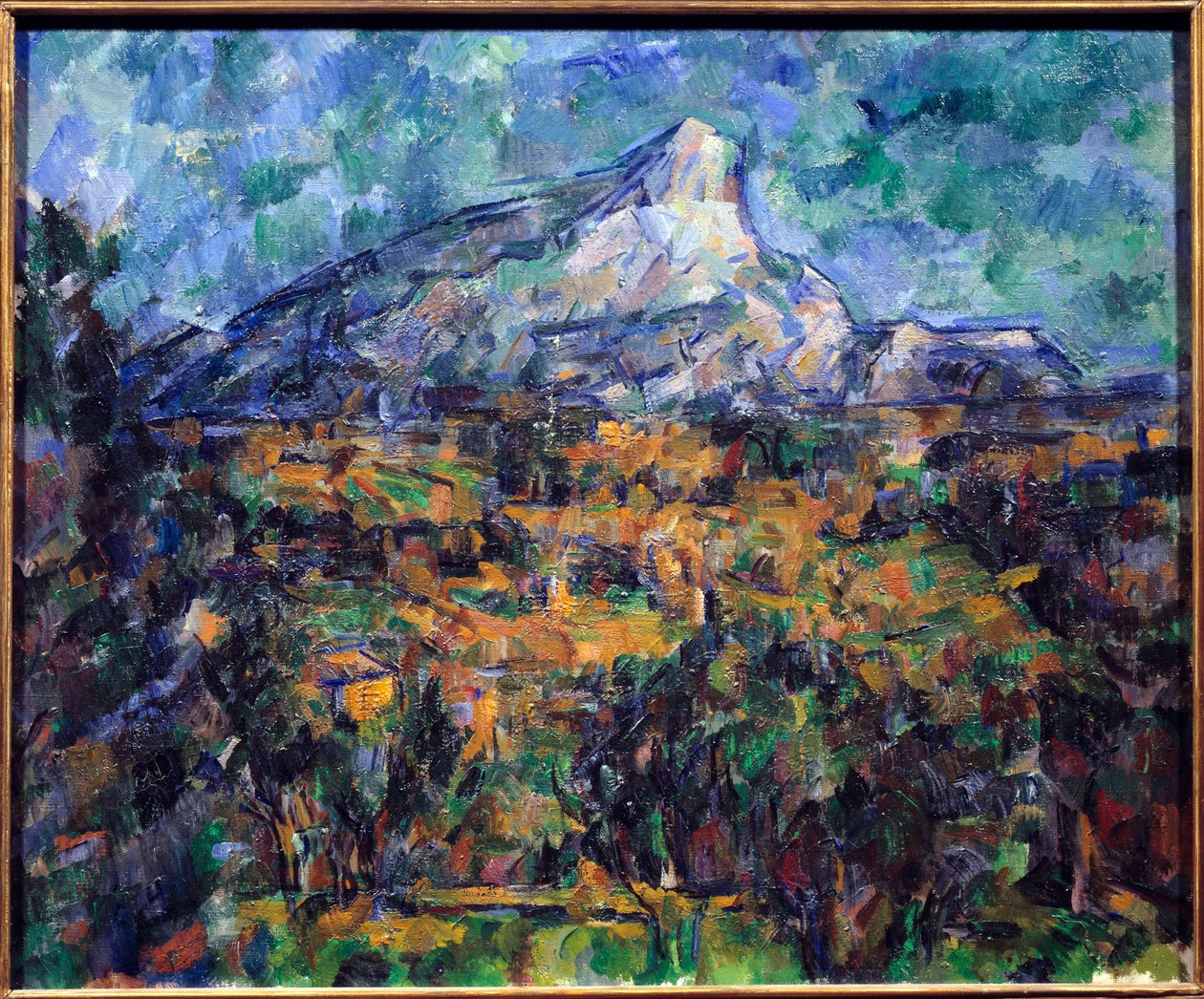 Obraz Vítězství Svaté hory od Paula Cezanna od Paul Cézanne