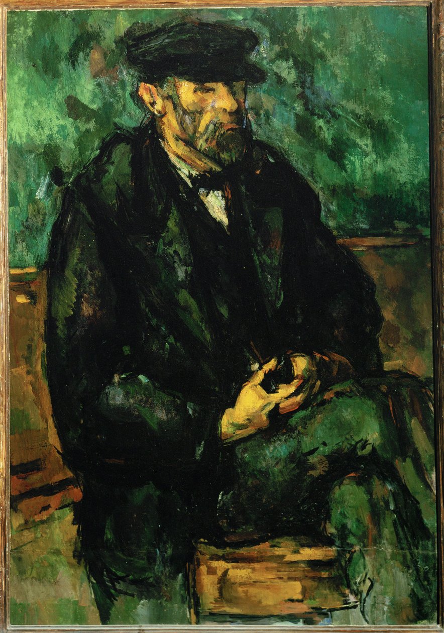 Námořník (malba na plátně) od Paul Cezanne
