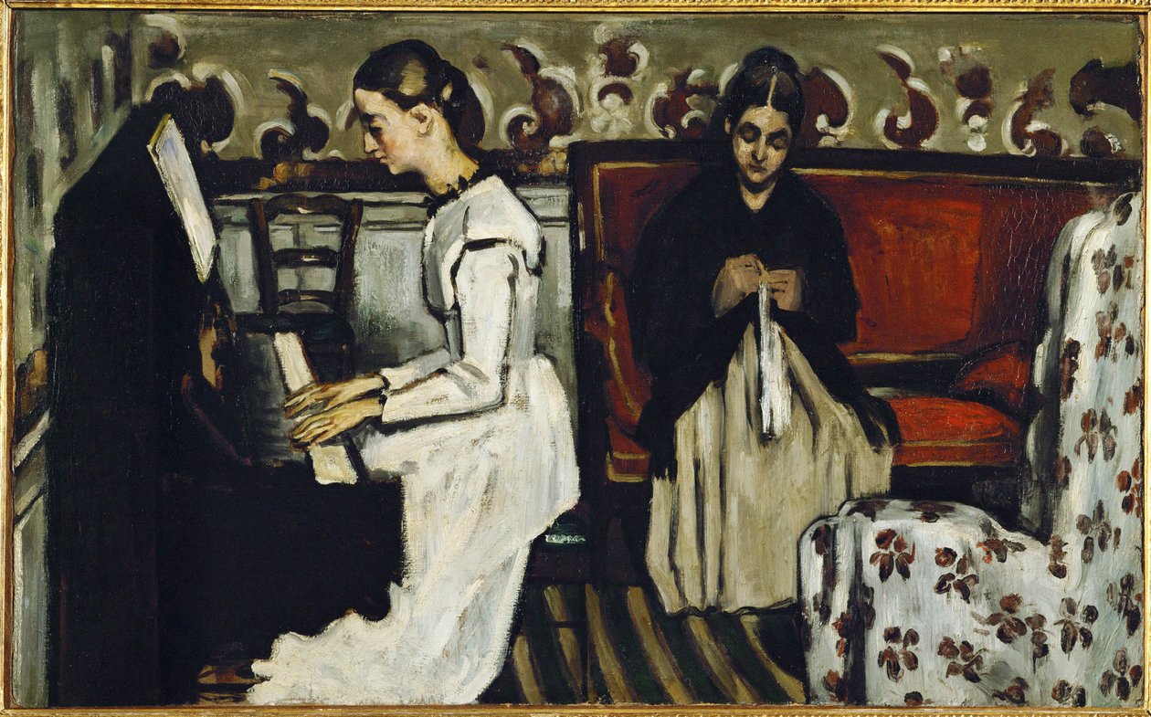 předehra k Tannhaeuserovi (olej na plátně) od Paul Cezanne