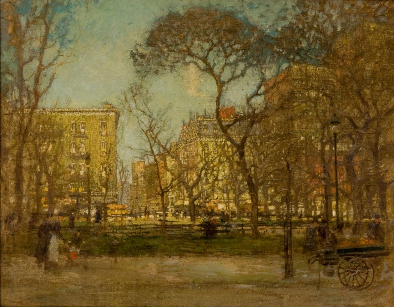 Madison Square, kolem roku 1905 (olej na plátně) od Paul Cornoyer