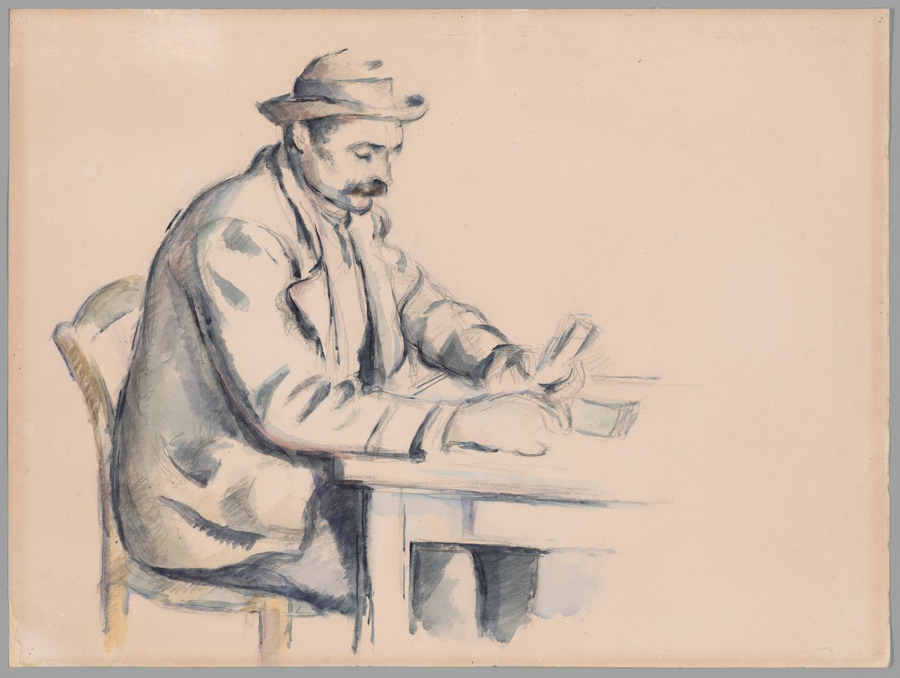 Studie pro hráče karet od Paul Cézanne
