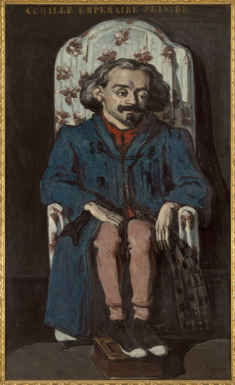 Achilles císař od Paul Cézanne