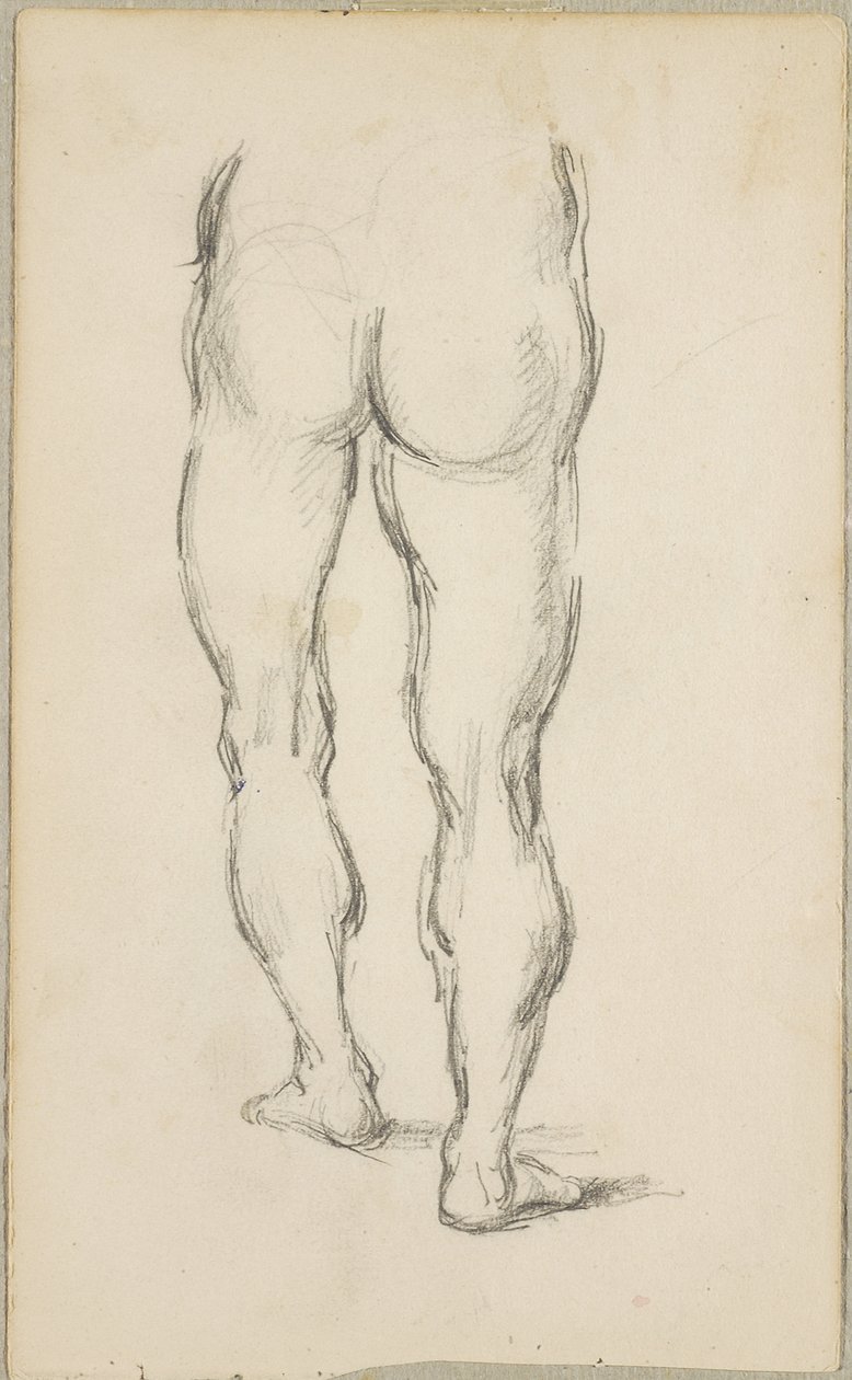 Po Luca Signorelli: studium nohou, c.1883-86 od Paul Cézanne
