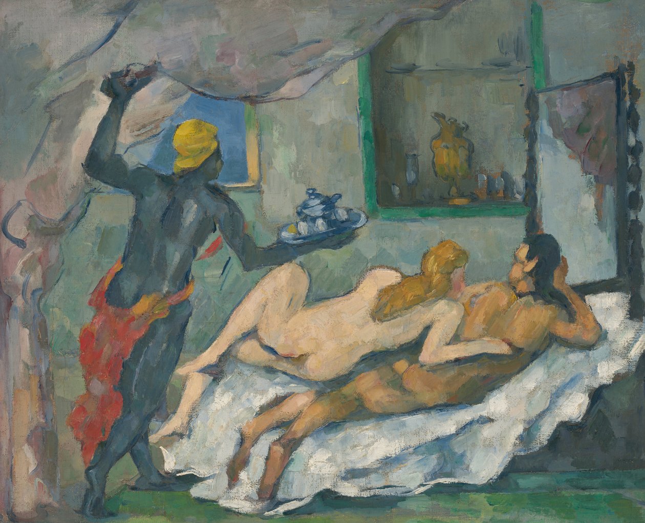 Odpoledne v Neapoli LApres-midi a Neapol, c. 1875 od Paul Cézanne