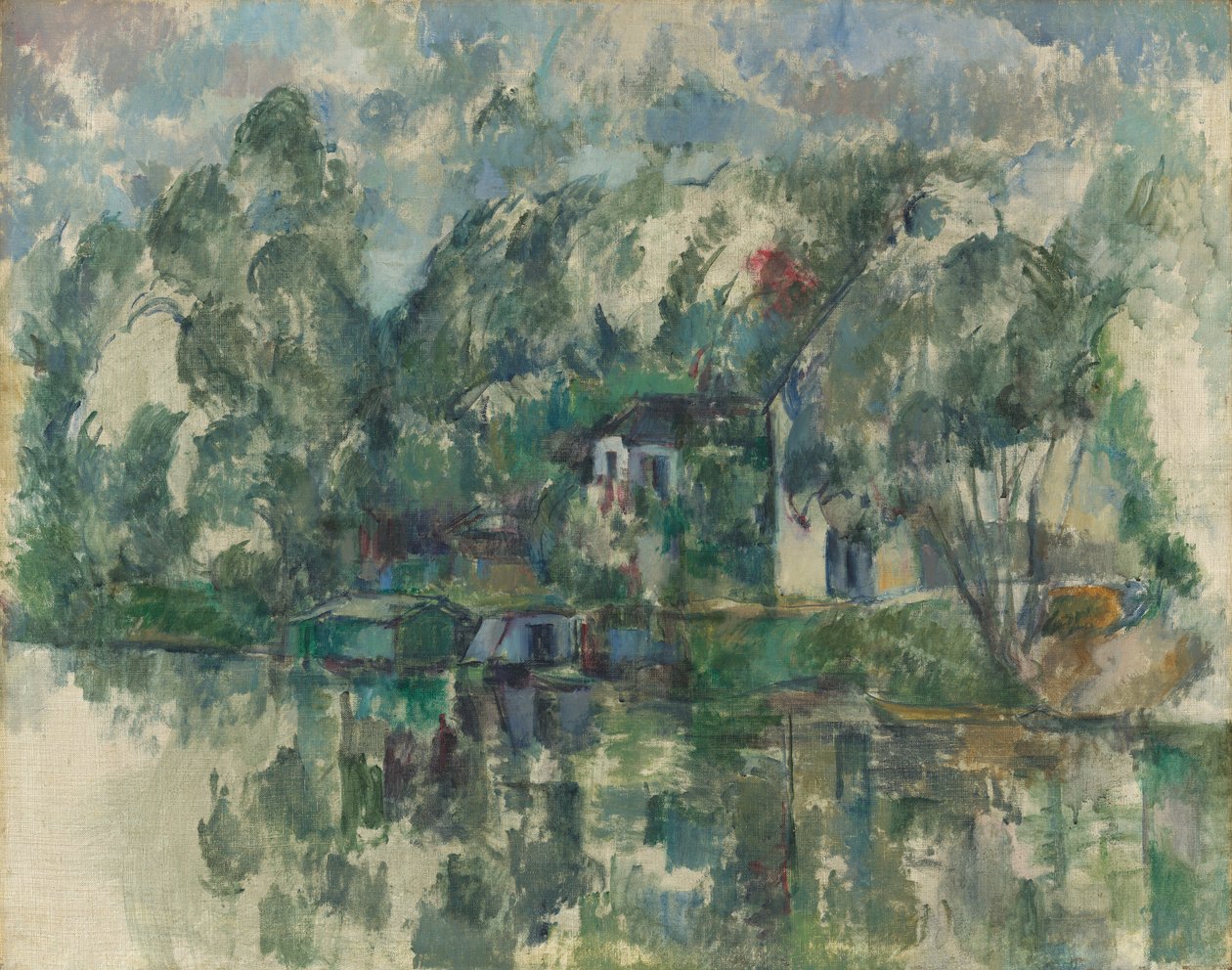 Na Okraji Vody od Paul Cézanne