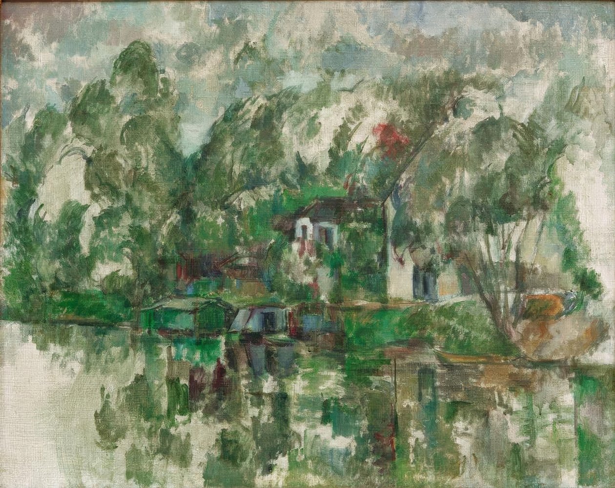 Na okraji vody od Paul Cézanne