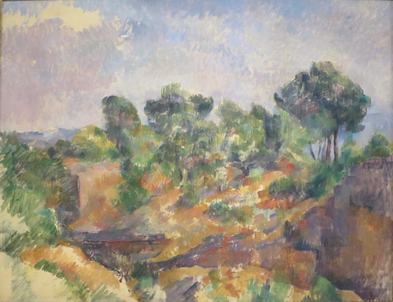 Bibémus od Paul Cézanne