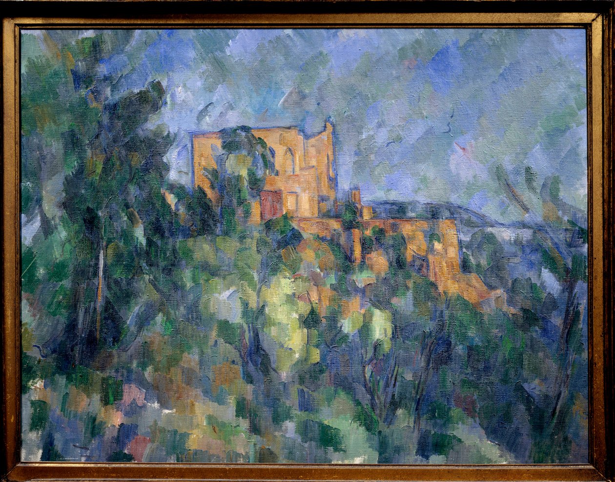 Obraz Černý zámek od Paula Cezanna od Paul Cézanne