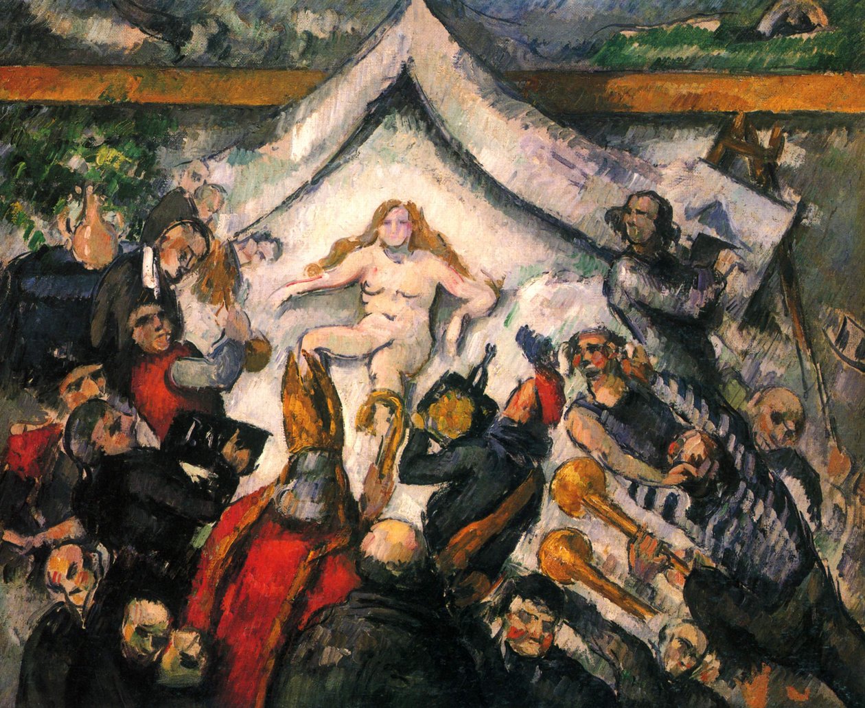 Věčná ženskost od Paul Cézanne
